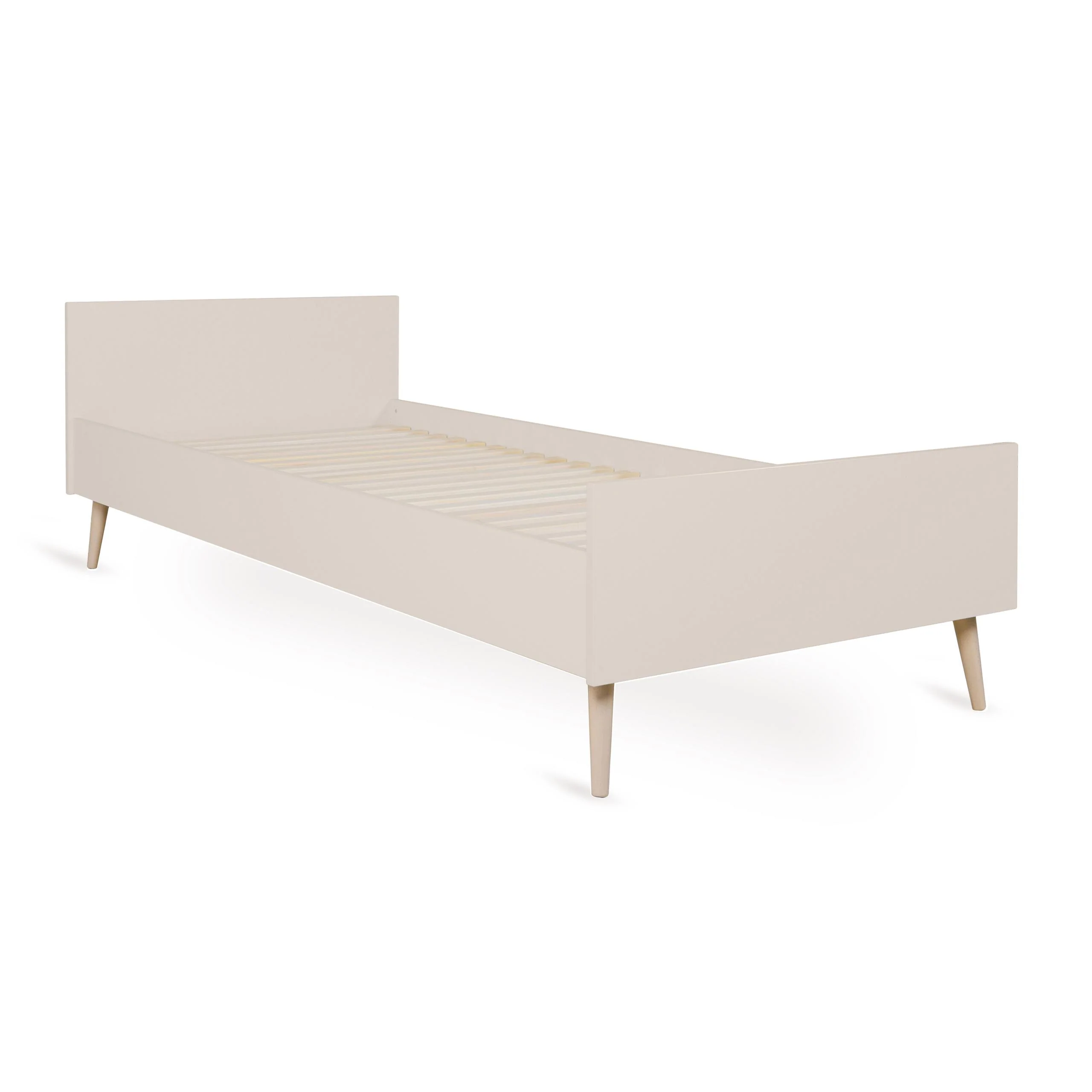 Flow Junior 200x90cm Wooden Bed (Clay) - Image 3