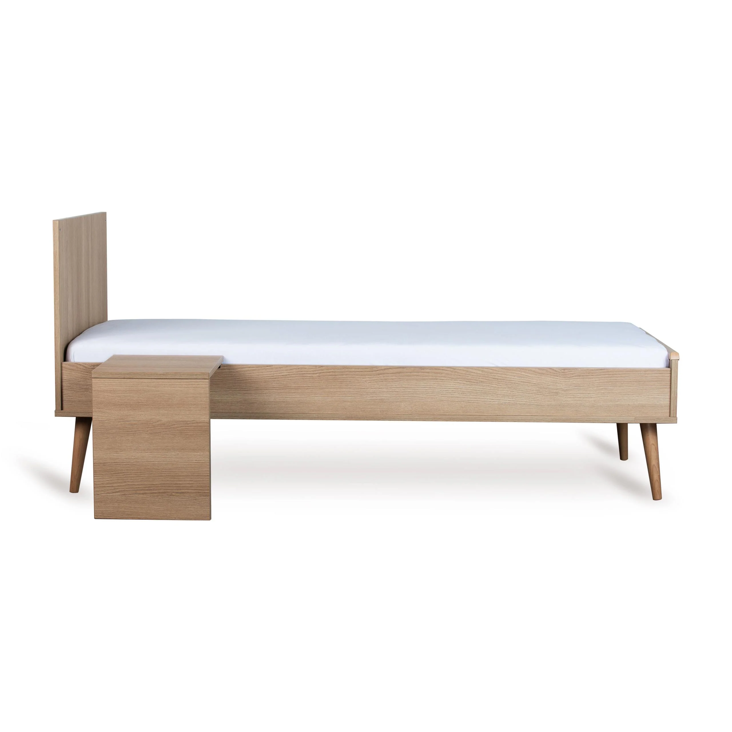 Flow Wooden Junior Extendable Bed Kit (Honey Ash) - Image 4