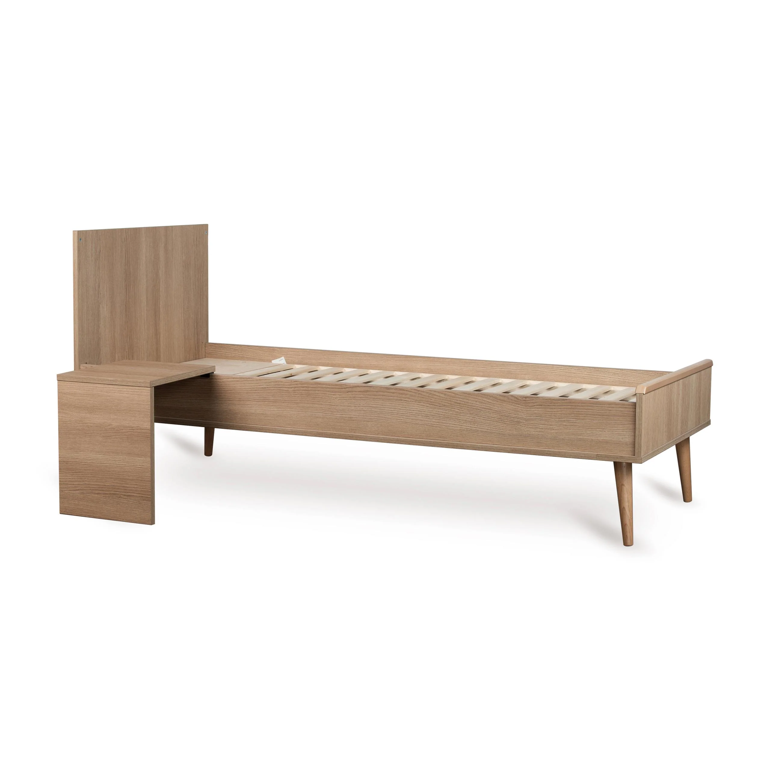 Flow Wooden Junior Extendable Bed Kit (Honey Ash) - Image 5