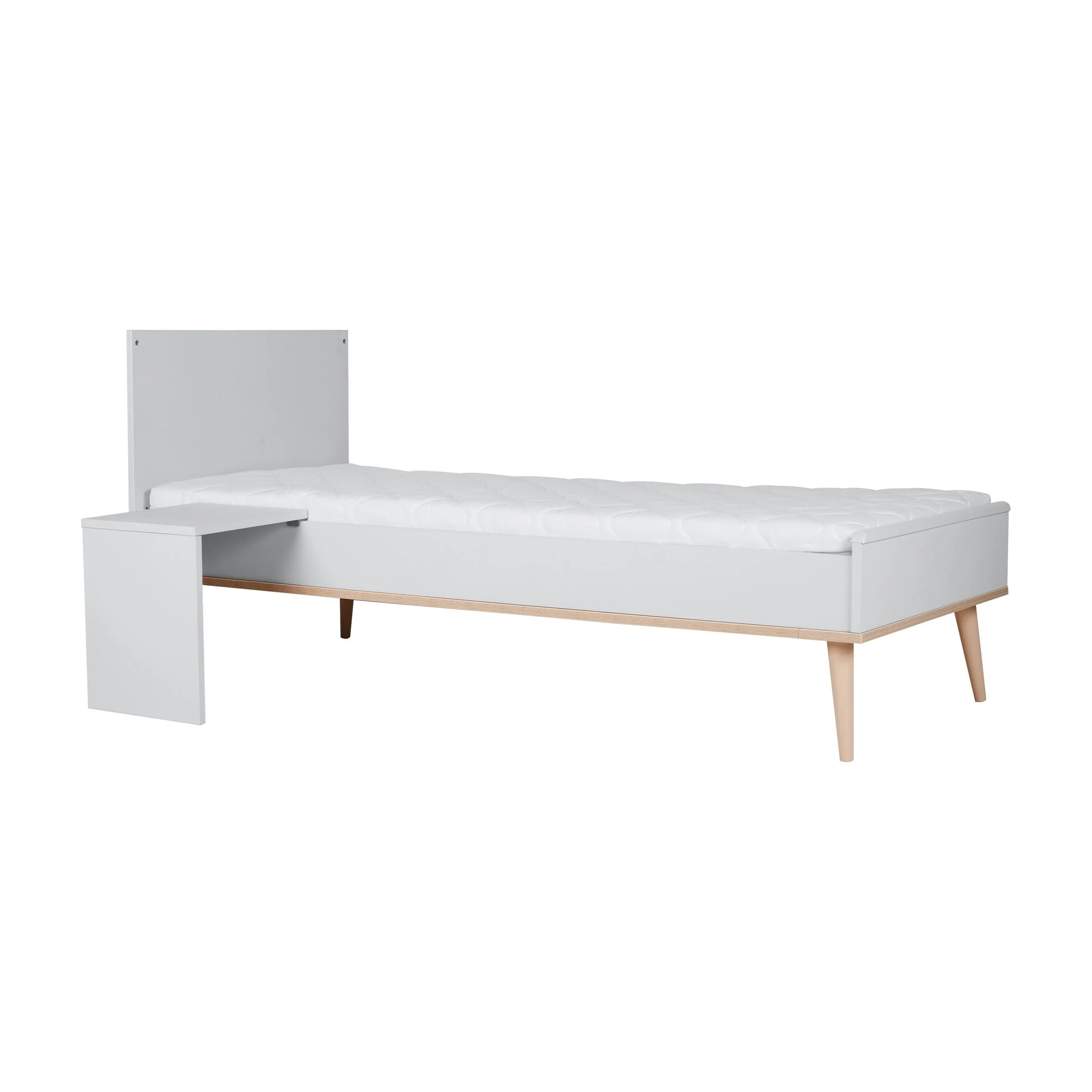 Flow Wooden Junior Extendable Bed Kit (White) - Image 2