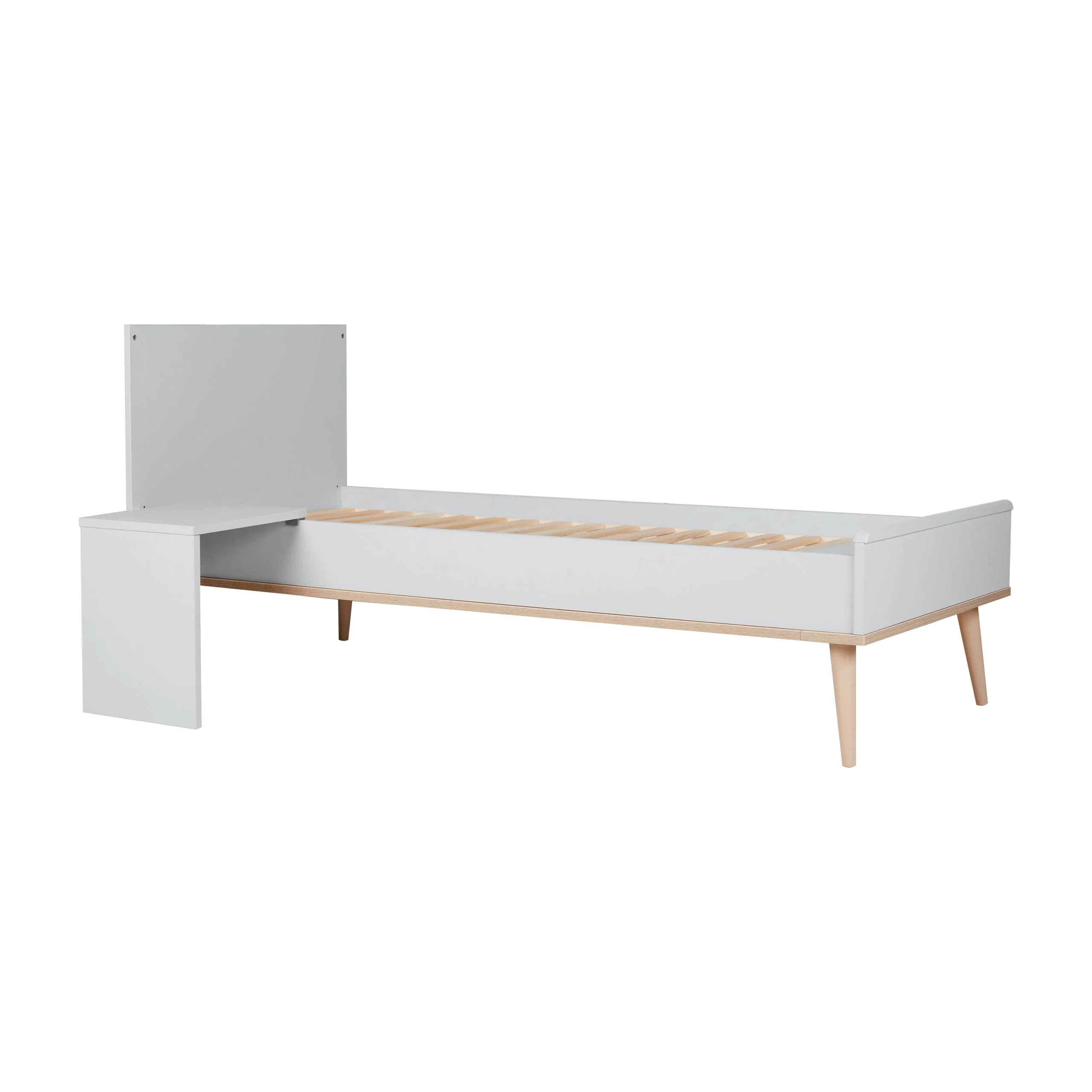 Flow Wooden Junior Extendable Bed Kit (White) - Image 3