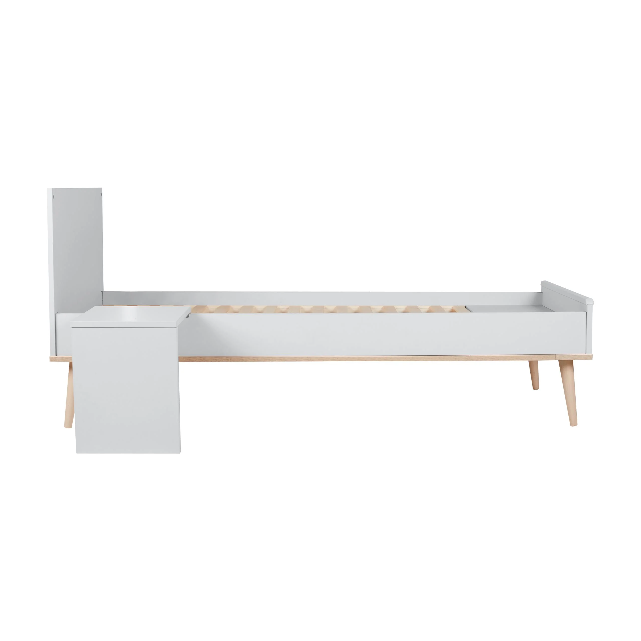 Flow Wooden Junior Extendable Bed Kit (White) - Image 4