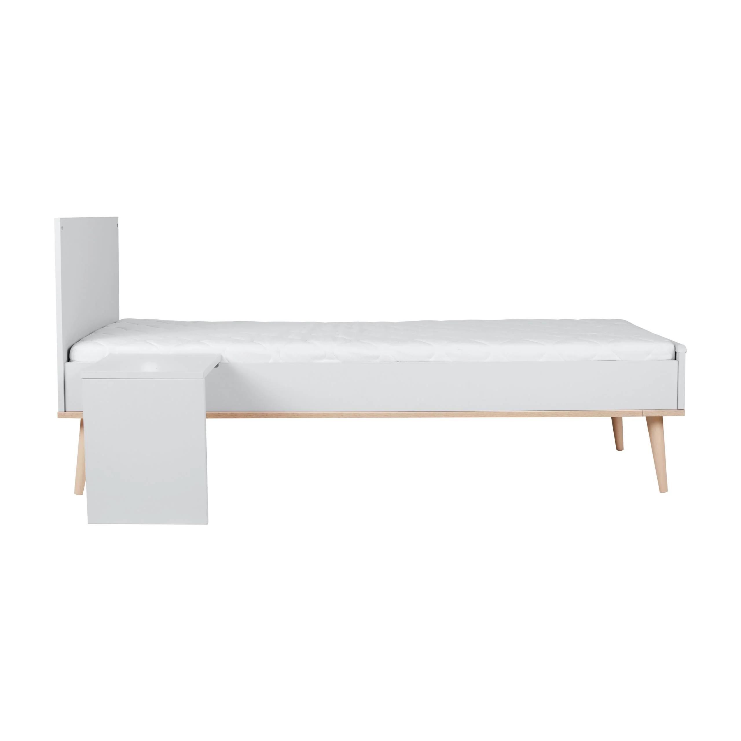 Flow Wooden Junior Extendable Bed Kit (White) - Image 5