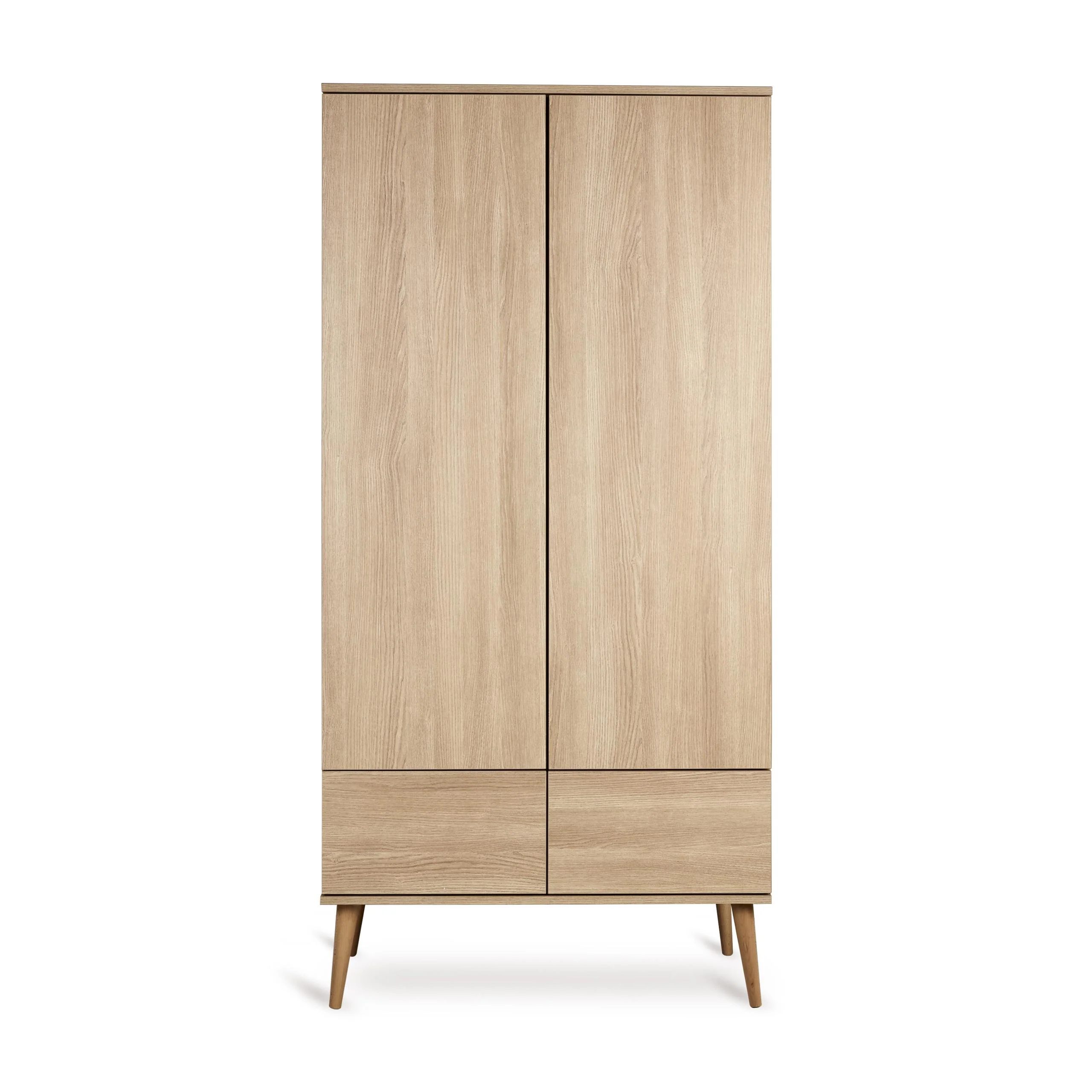 Flow Wooden Wardrobe (Honey Ash) - Image 2