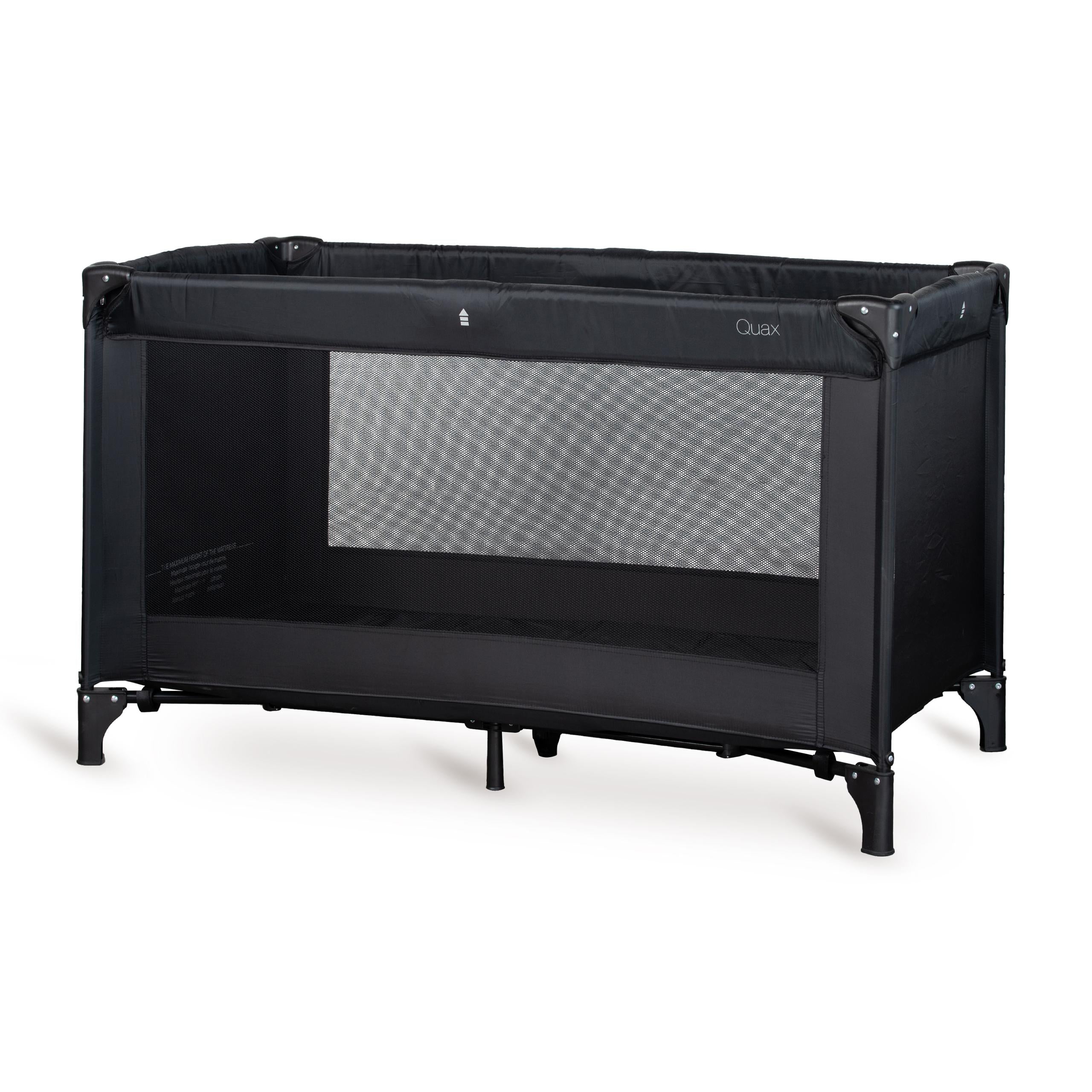 Foldable Baby Travel Cot (Black) - Image 2
