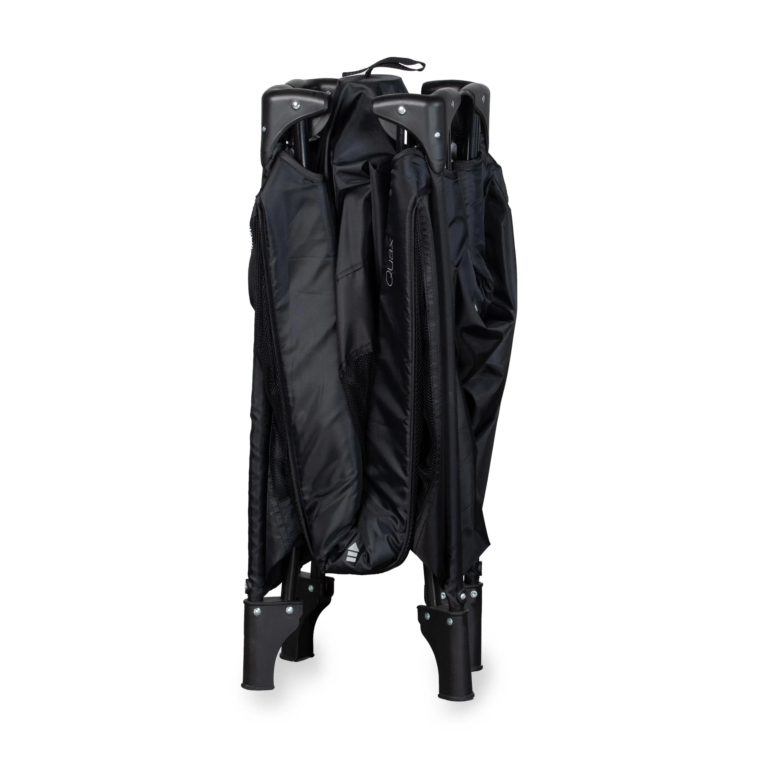 Foldable Baby Travel Cot (Black) - Image 3