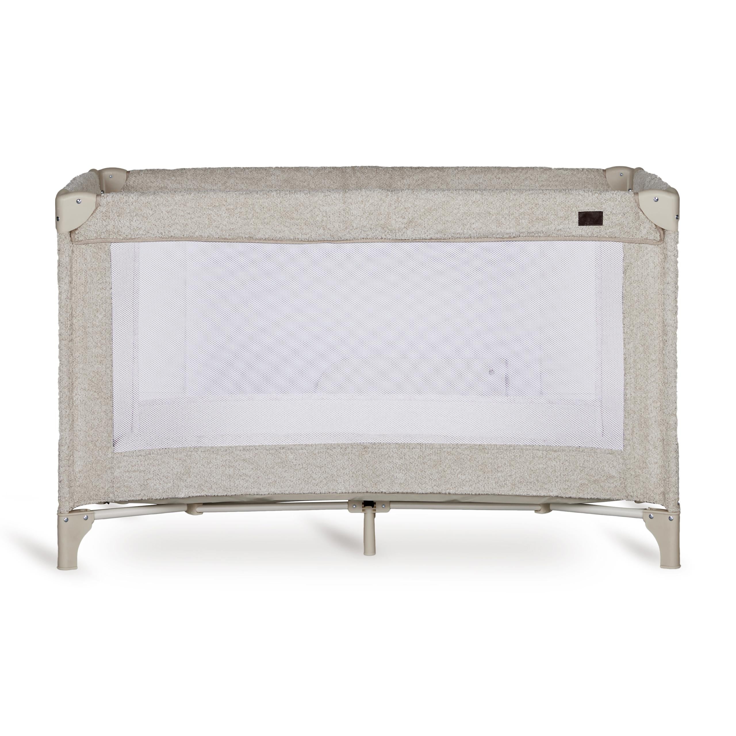 Foldable Boucle Baby Travel Cot (Boucle Sheep) - Image 5