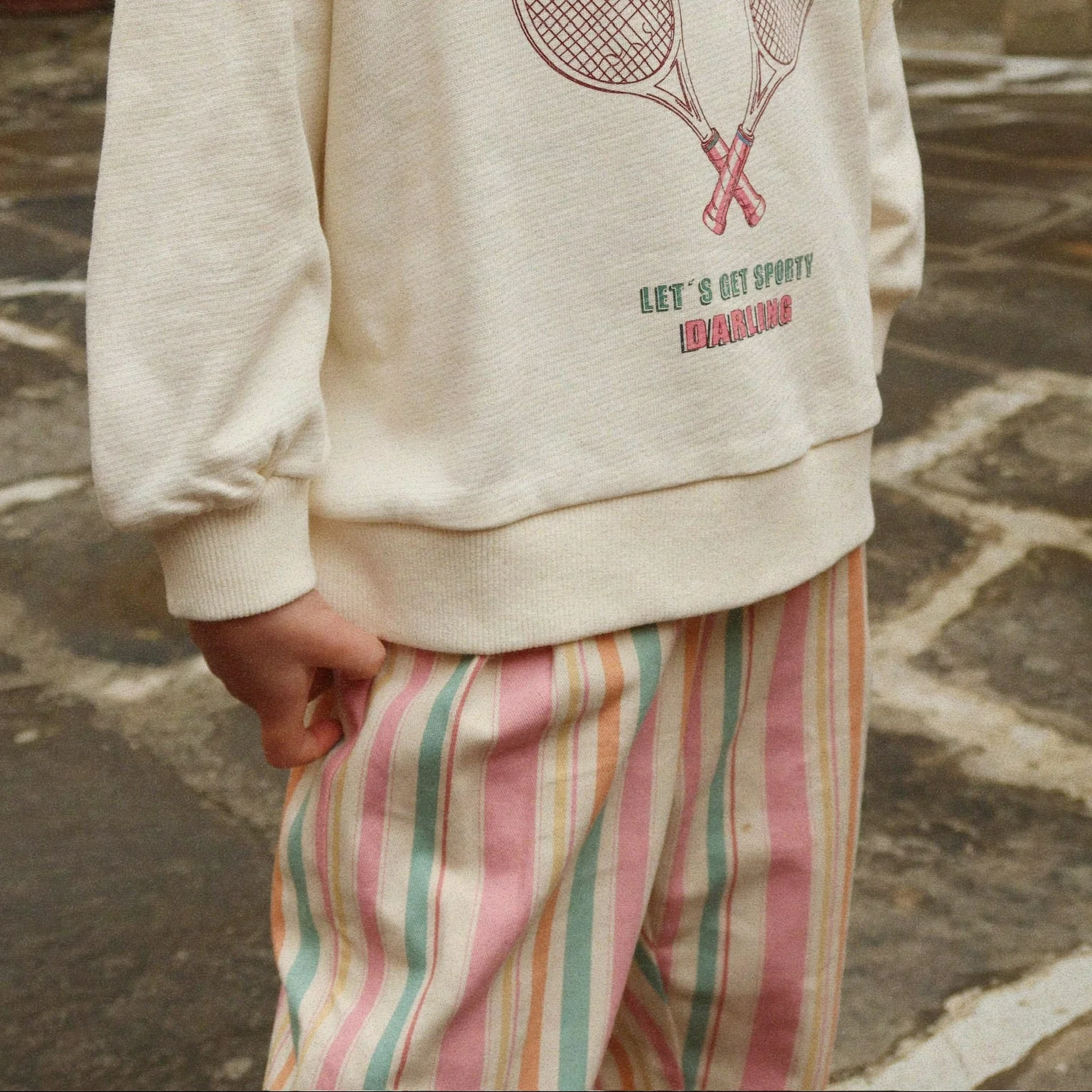 Frankie Cotton Stripe Twill Pants (Miami Stripe) - Image 8