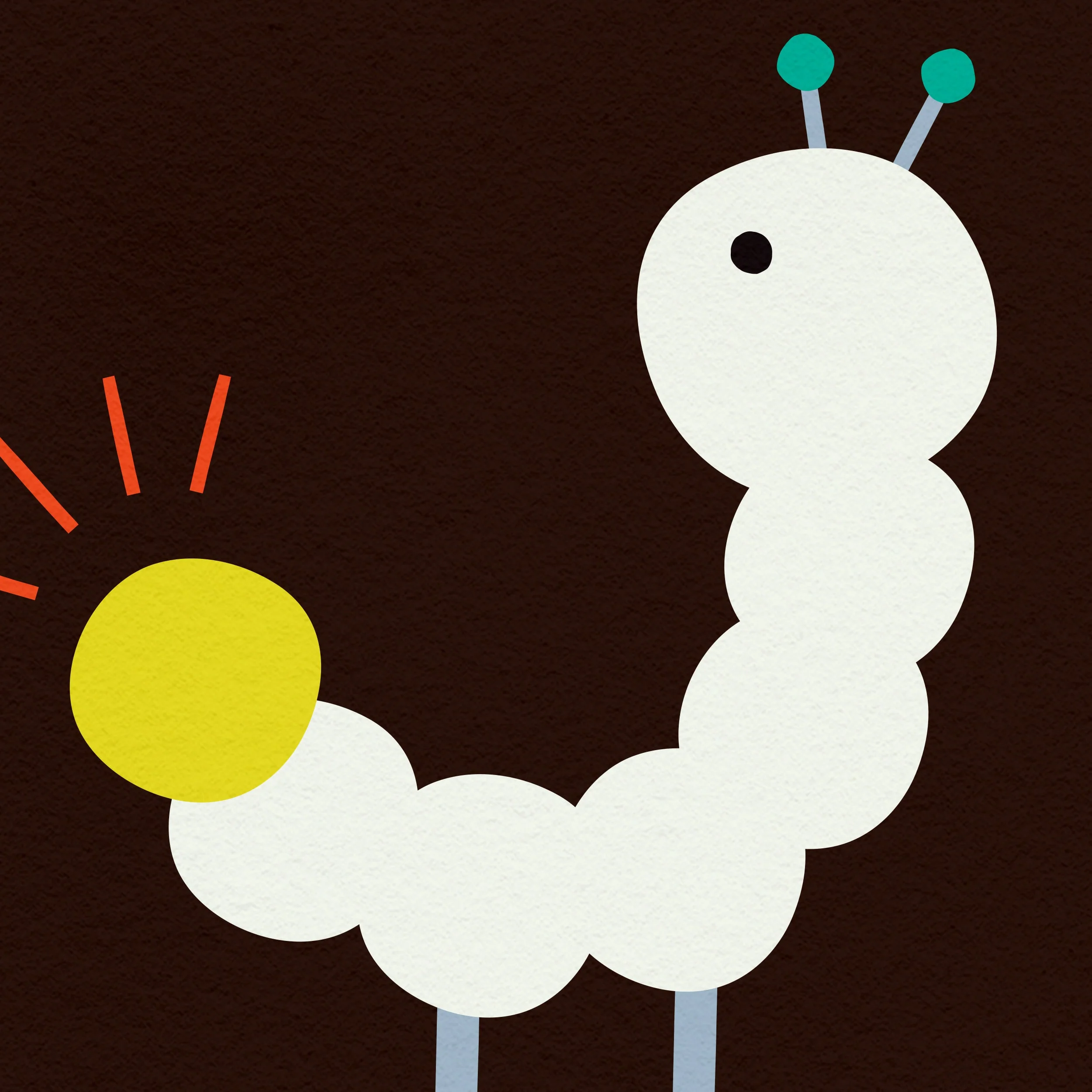 G for Glowworm- Alphabet Art Print - Image 4