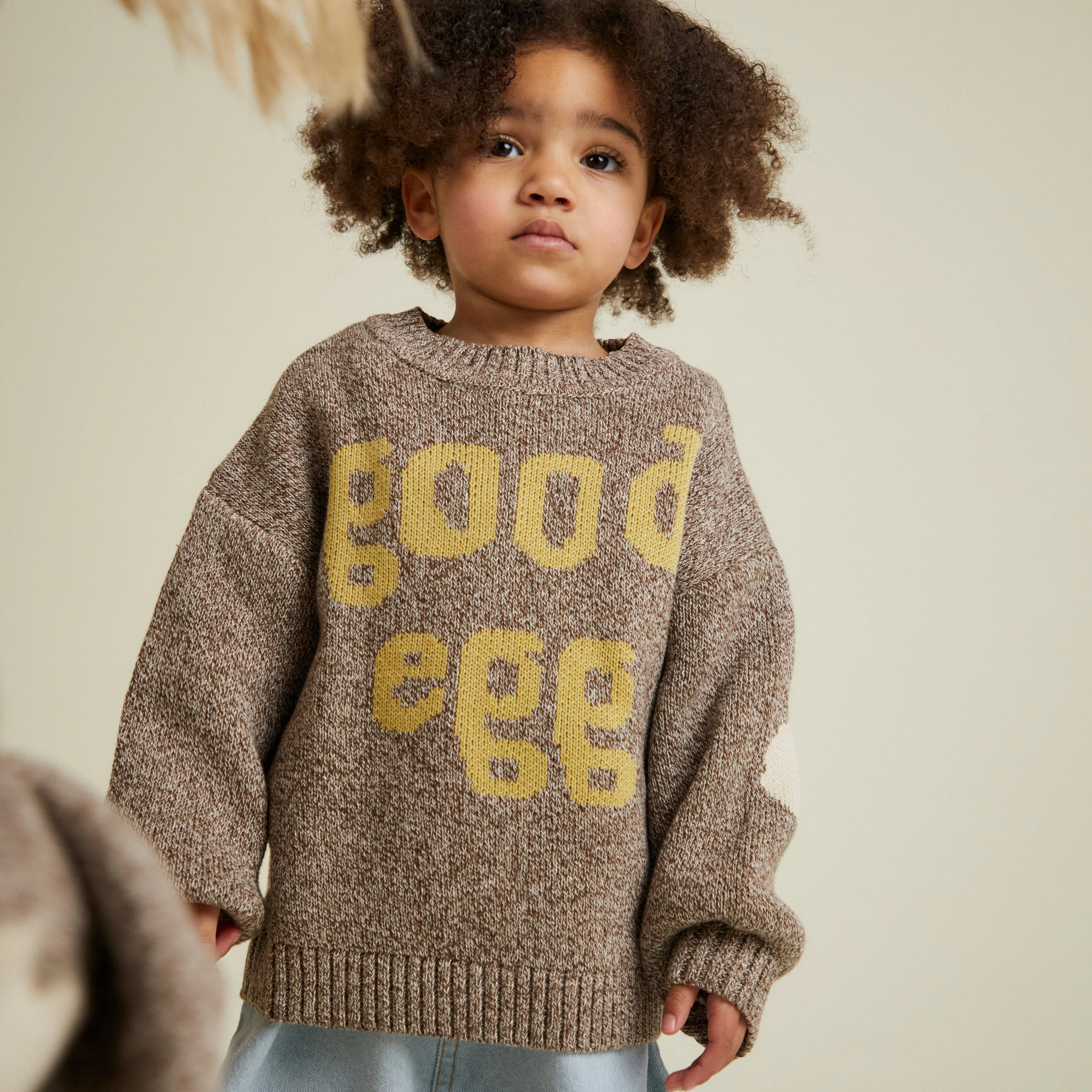 Greta Good Egg Organic Cotton Knit Sweater - Image 5