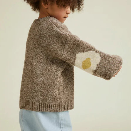 Greta Good Egg Organic Cotton Knit Sweater - Image 7