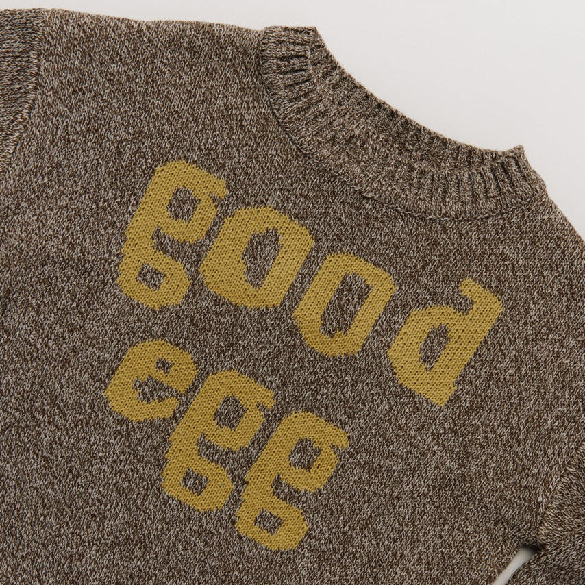 Greta Good Egg Organic Cotton Knit Sweater - Image 8