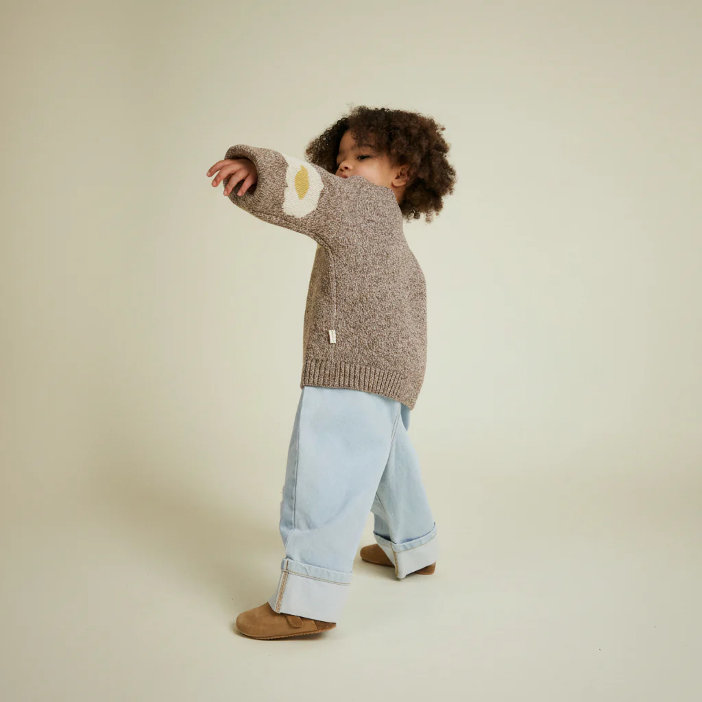 Greta Good Egg Organic Cotton Knit Sweater - Image 9