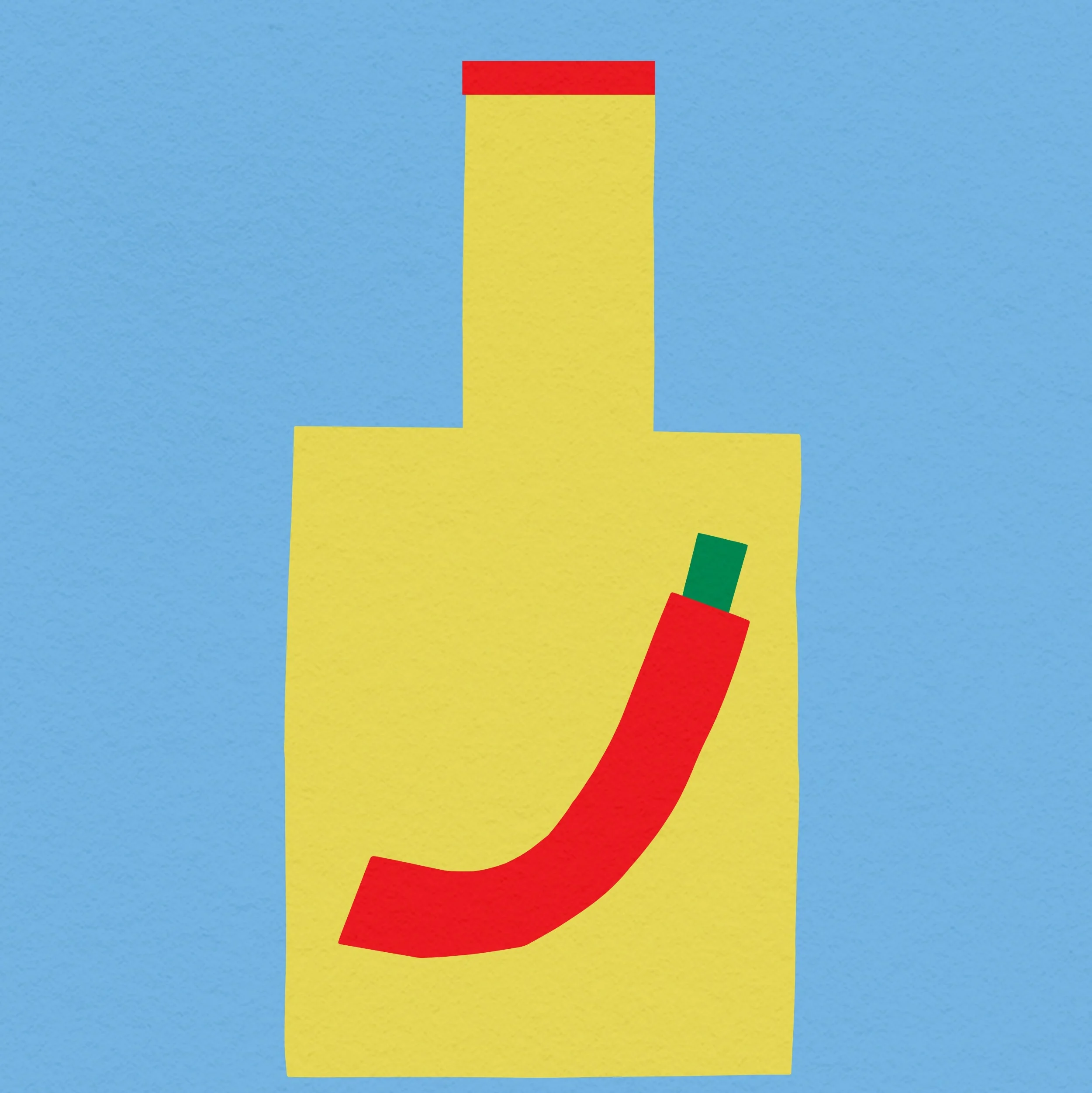 H for Hot Sauce- Alphabet Art Print - Image 4