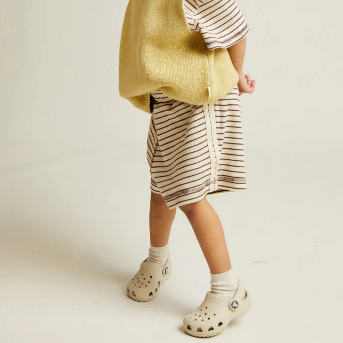Harper Coco Stripe Cotton Shorts