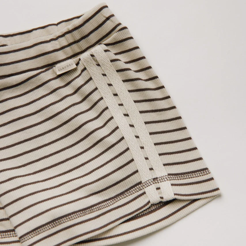 Harper Coco Stripe Cotton Shorts - Image 5