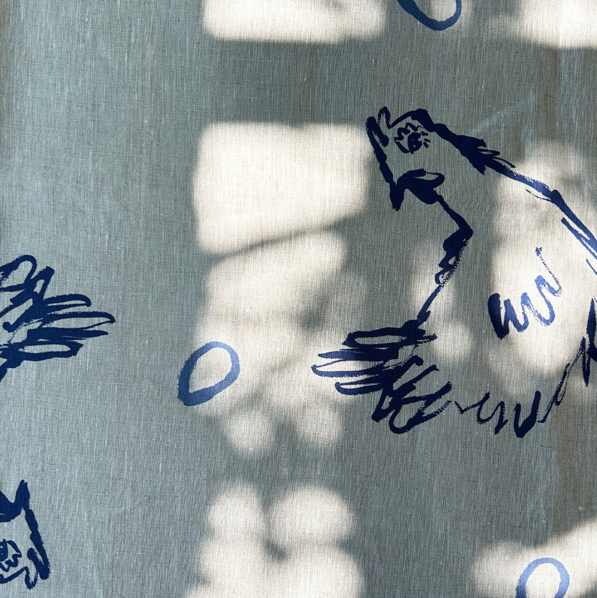 Hens & Eggs Linen Tablecloth - Image 3