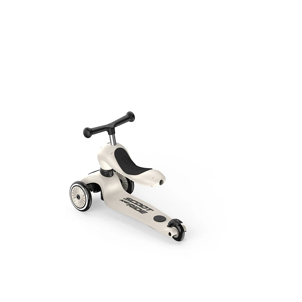Highway Kick 1 Push & Go Bar Scooter + Pushbike (Ash)-PRE ORDER 3-4 WEEKS - Image 10