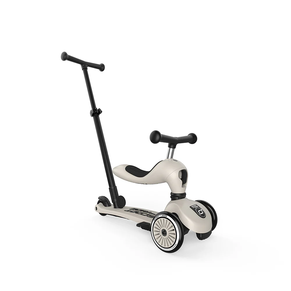 Highway Kick 1 Push & Go Bar Scooter + Pushbike (Ash)-PRE ORDER 3-4 WEEKS - Image 12