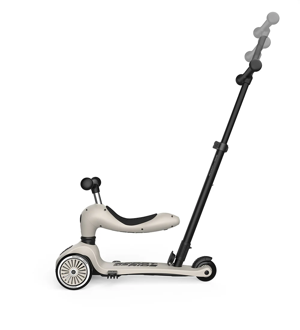Highway Kick 1 Push & Go Bar Scooter + Pushbike (Ash)-PRE ORDER 3-4 WEEKS - Image 17
