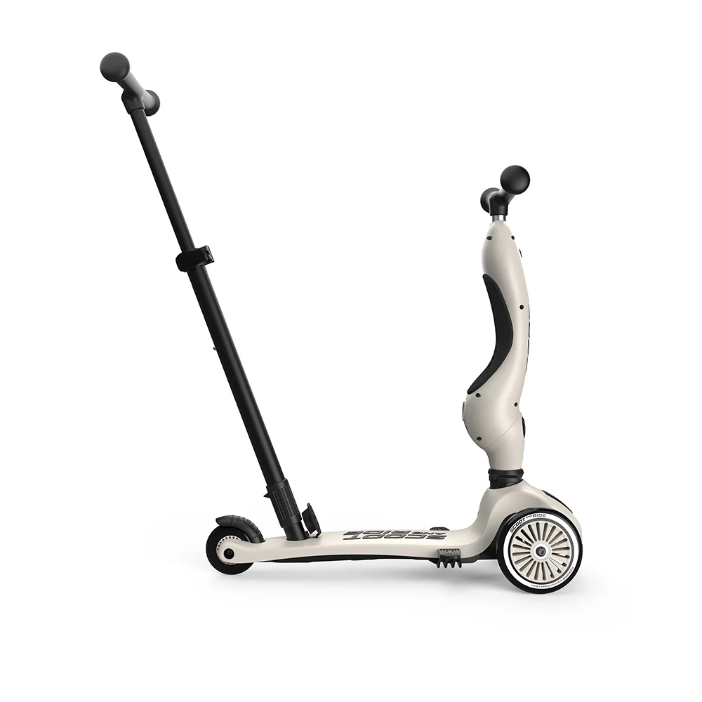 Highway Kick 1 Push & Go Bar Scooter + Pushbike (Ash)-PRE ORDER 3-4 WEEKS - Image 5