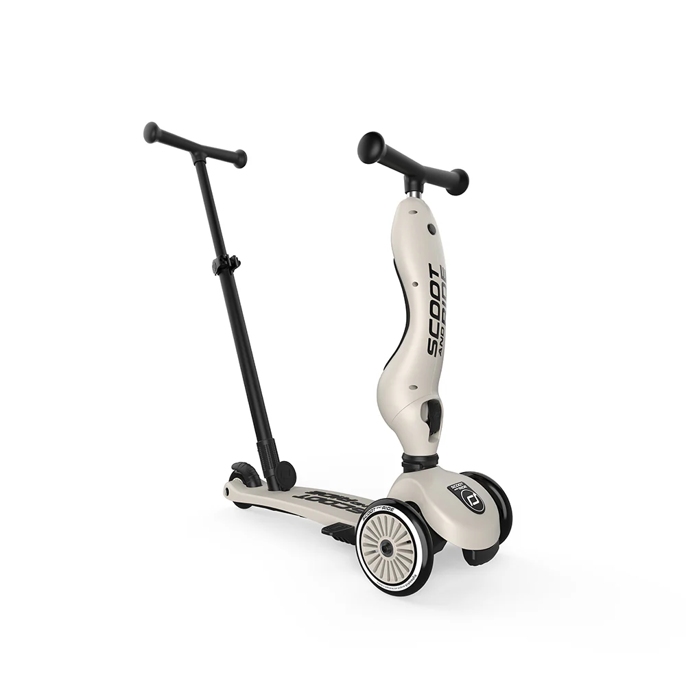 Highway Kick 1 Push & Go Bar Scooter + Pushbike (Ash)-PRE ORDER 3-4 WEEKS - Image 6
