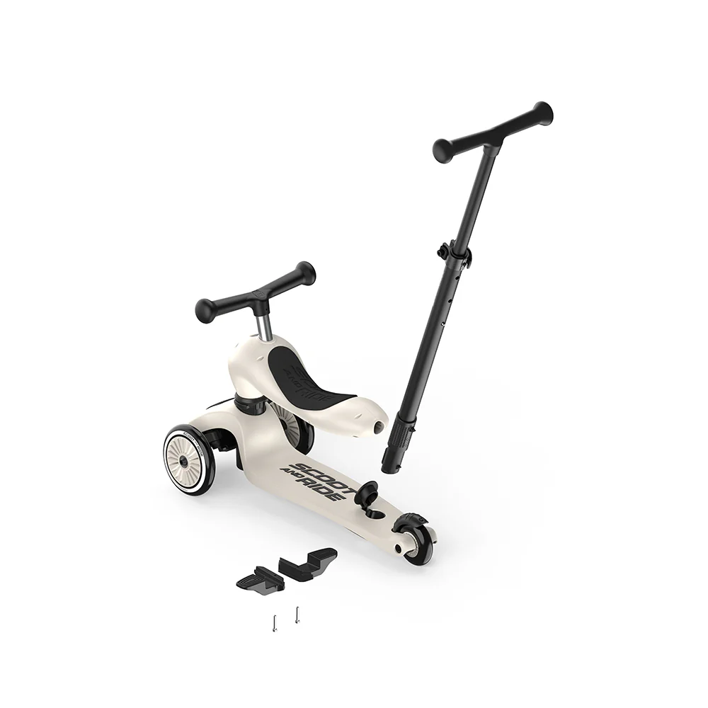 Highway Kick 1 Push & Go Bar Scooter + Pushbike (Ash)-PRE ORDER 3-4 WEEKS - Image 9