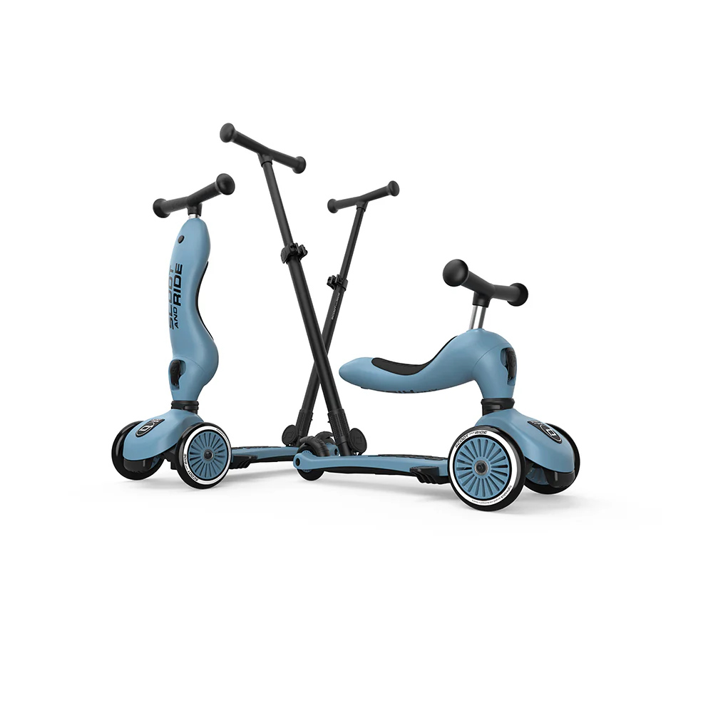 Highway Kick 1 Push & Go Bar Scooter + Pushbike (Steel)-PRE ORDER 3-4 WEEKS - Image 16