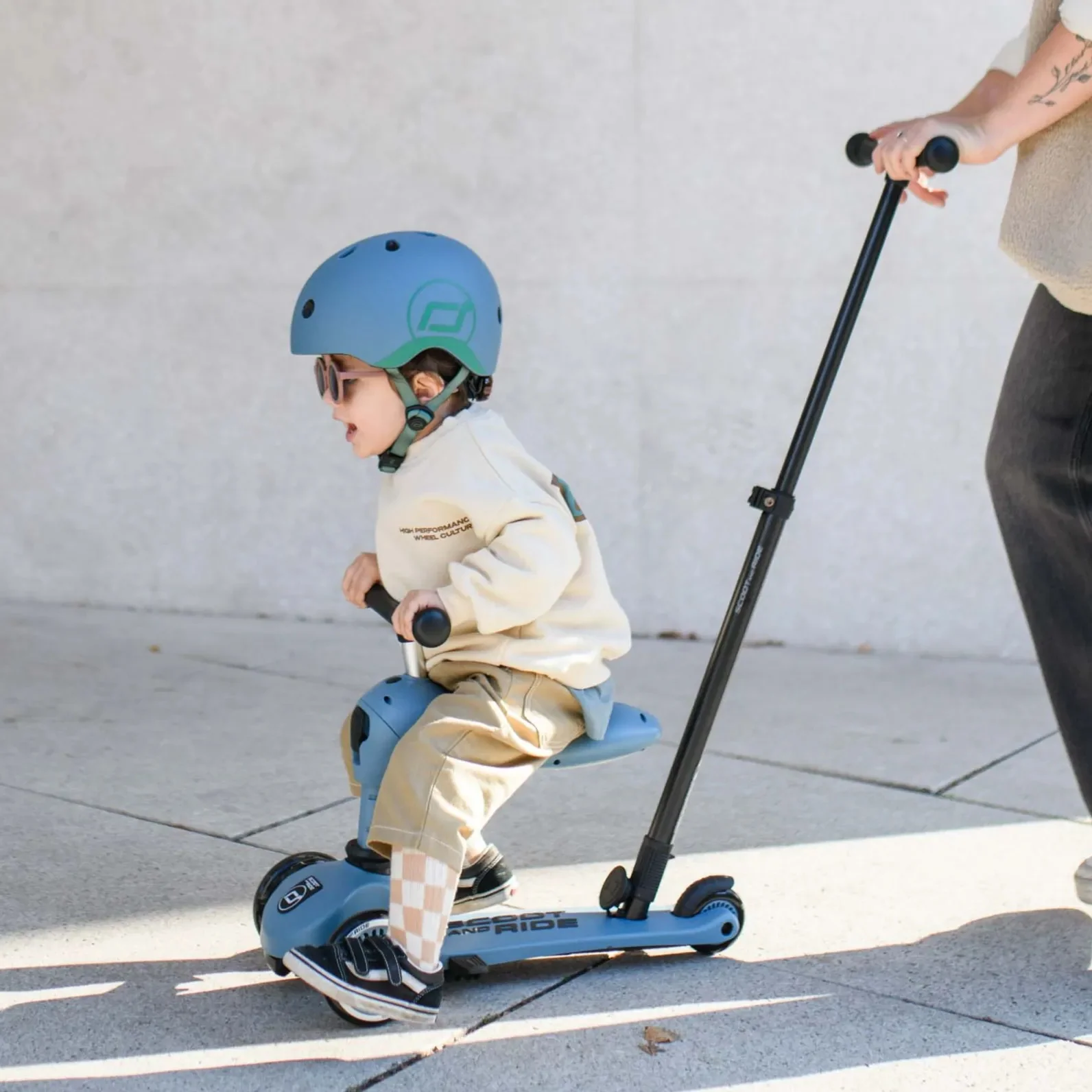 Highway Kick 1 Push & Go Bar Scooter + Pushbike (Steel)-PRE ORDER 3-4 WEEKS - Image 2