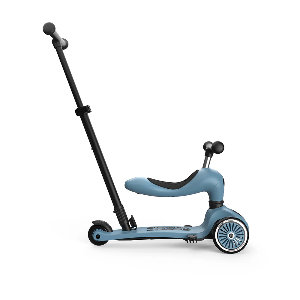 Highway Kick 1 Push & Go Bar Scooter + Pushbike (Steel)-PRE ORDER 3-4 WEEKS - Image 4
