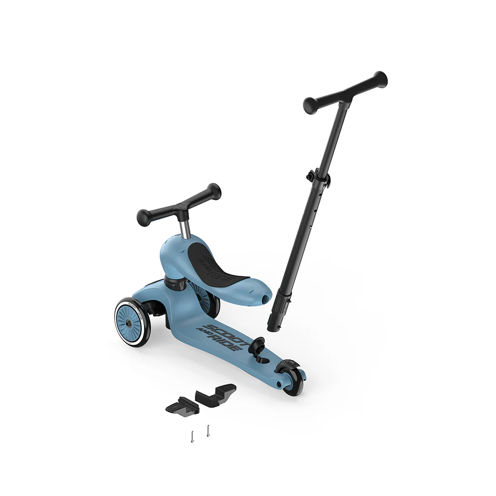 Highway Kick 1 Push & Go Bar Scooter + Pushbike (Steel)-PRE ORDER 3-4 WEEKS - Image 9