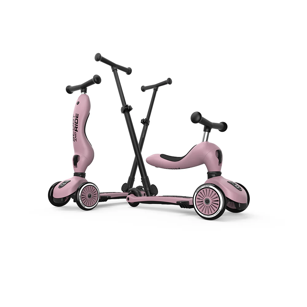 Highway Kick 1 Push & Go Bar Scooter + Pushbike (Wildberry) - Image 15