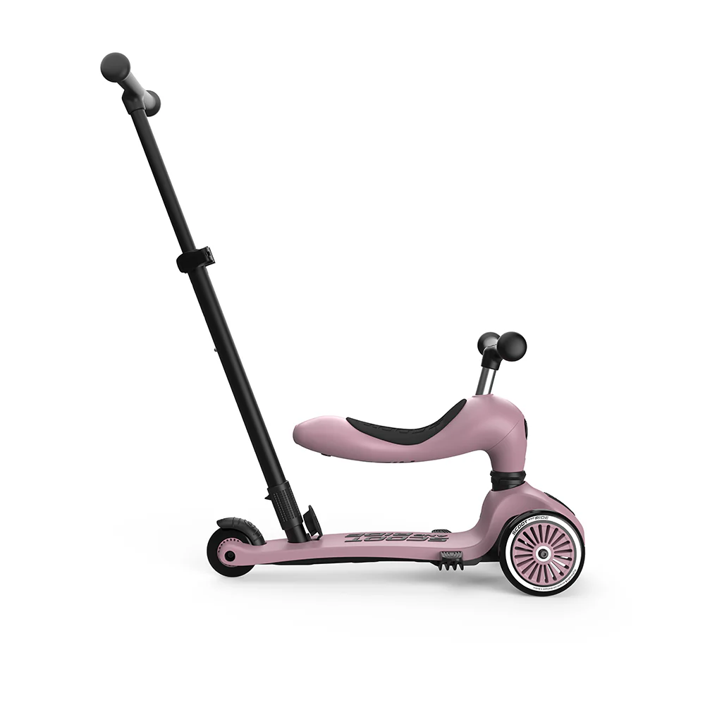 Highway Kick 1 Push & Go Bar Scooter + Pushbike (Wildberry) - Image 3