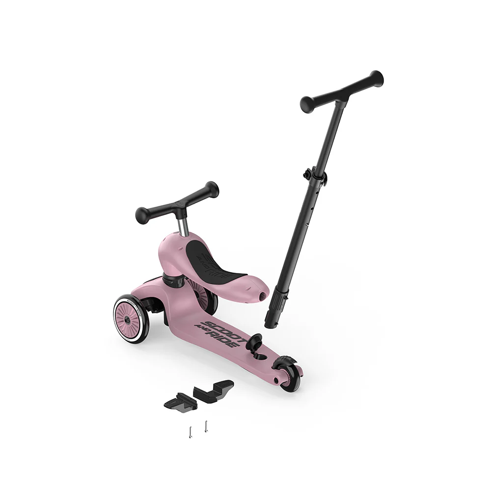 Highway Kick 1 Push & Go Bar Scooter + Pushbike (Wildberry) - Image 8