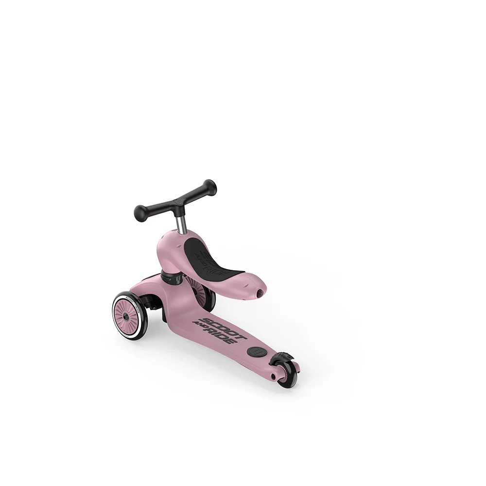 Highway Kick 1 Push & Go Bar Scooter + Pushbike (Wildberry) - Image 9