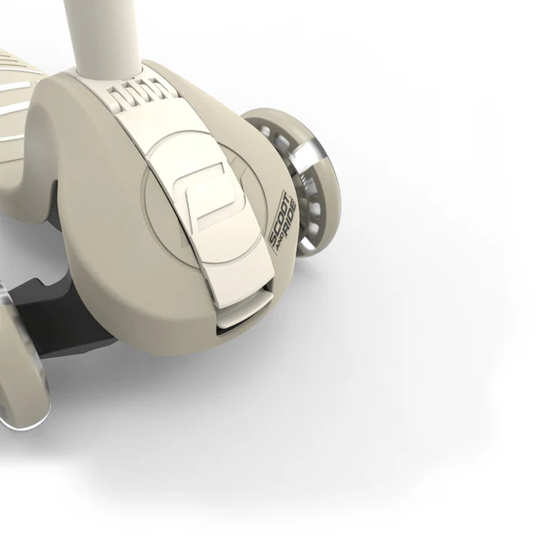 Highway Kick 3S Steerable Foldable Scooter with LED Wheels (Ash) - Image 11