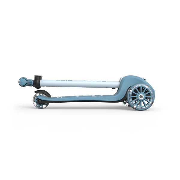 Highway Kick 3S Steering Foldable Scooter with LED Wheels (Steel) - Image 6