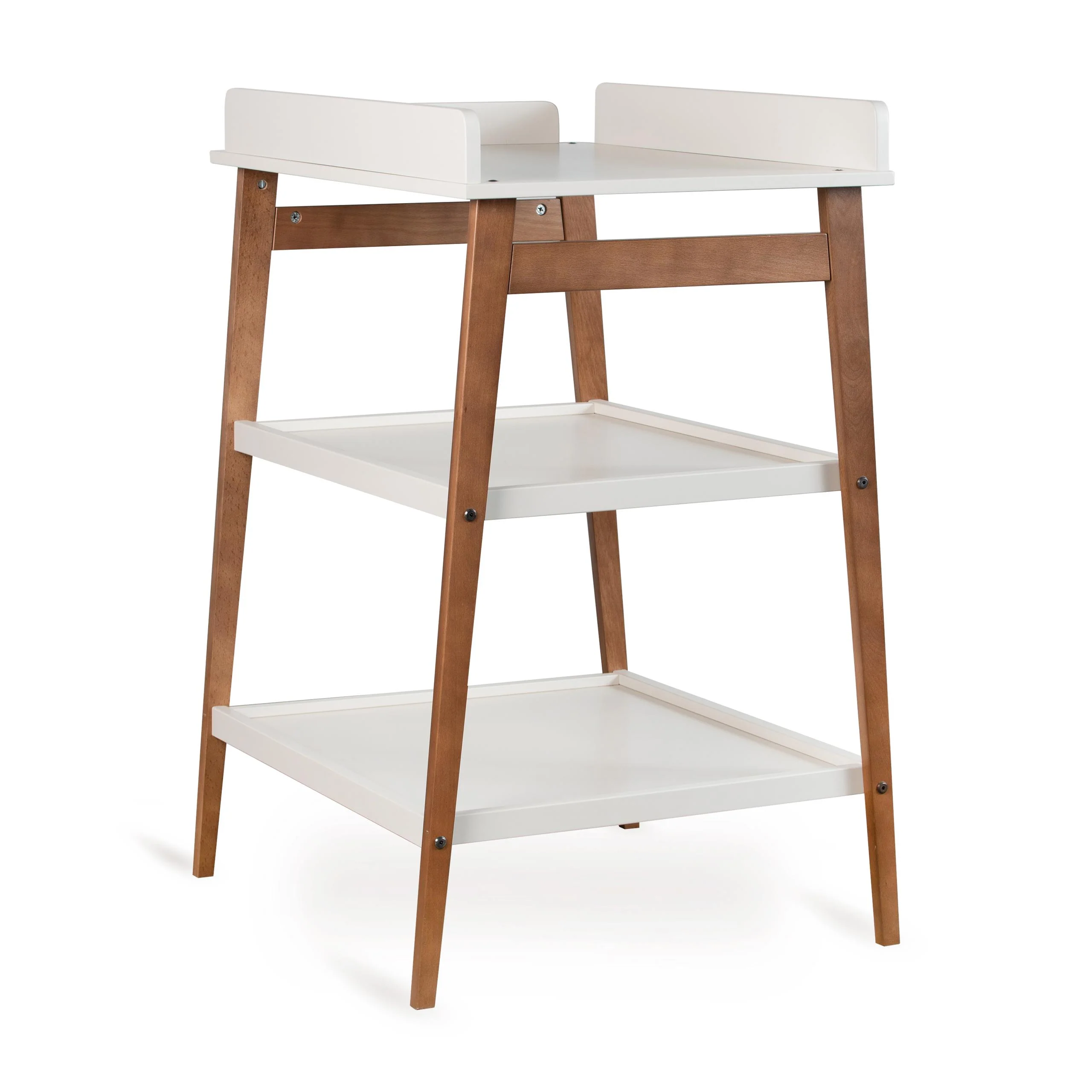 Hip Wooden Changing Table (Clay/Walnut) - Image 4