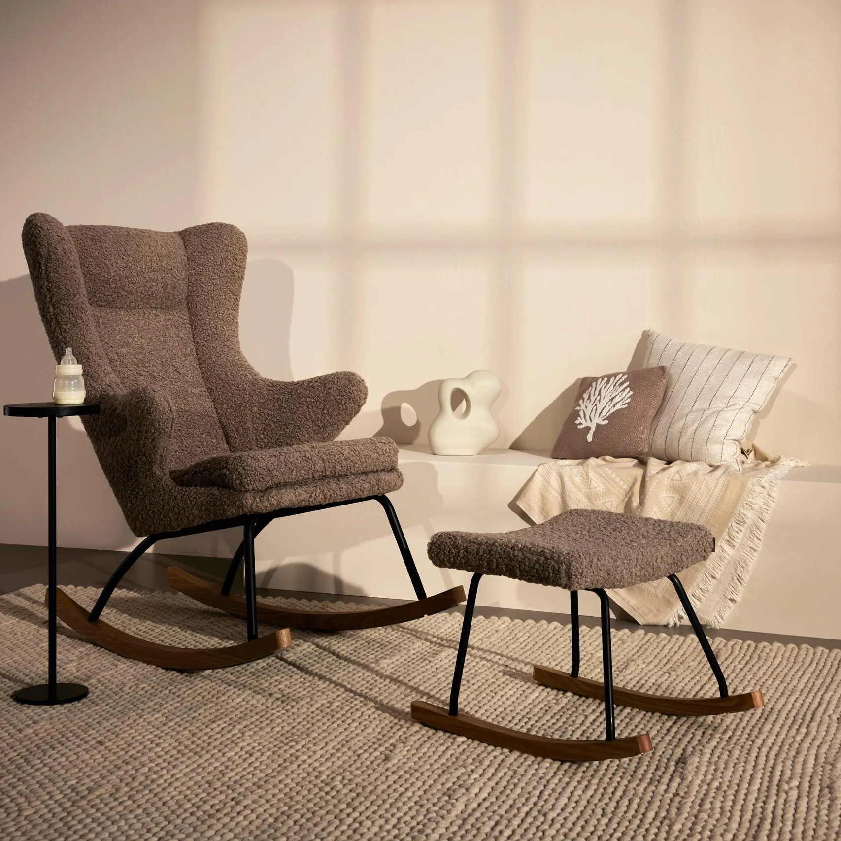 Hocker Rocking De Luxe Footstall (Teddy Bison)