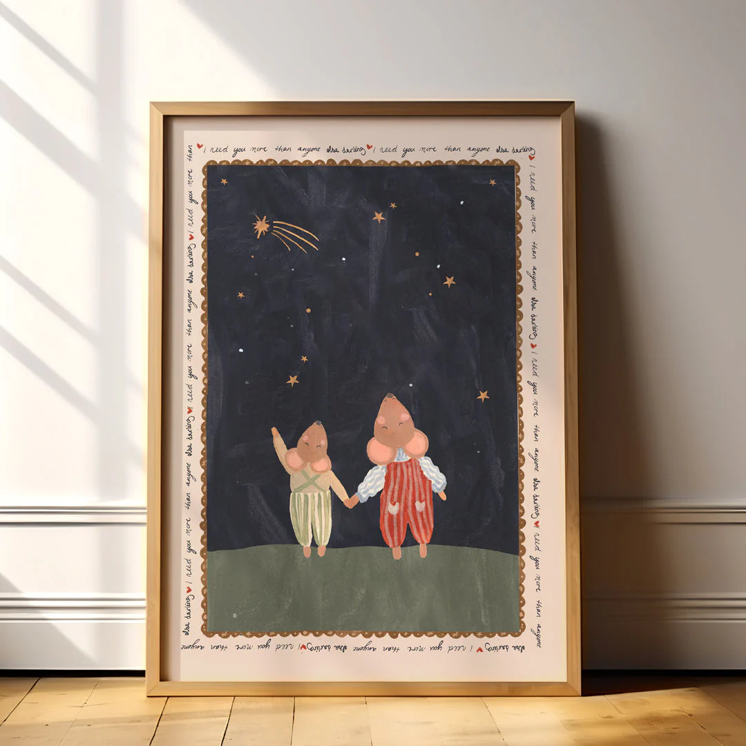 I Need You Art Print