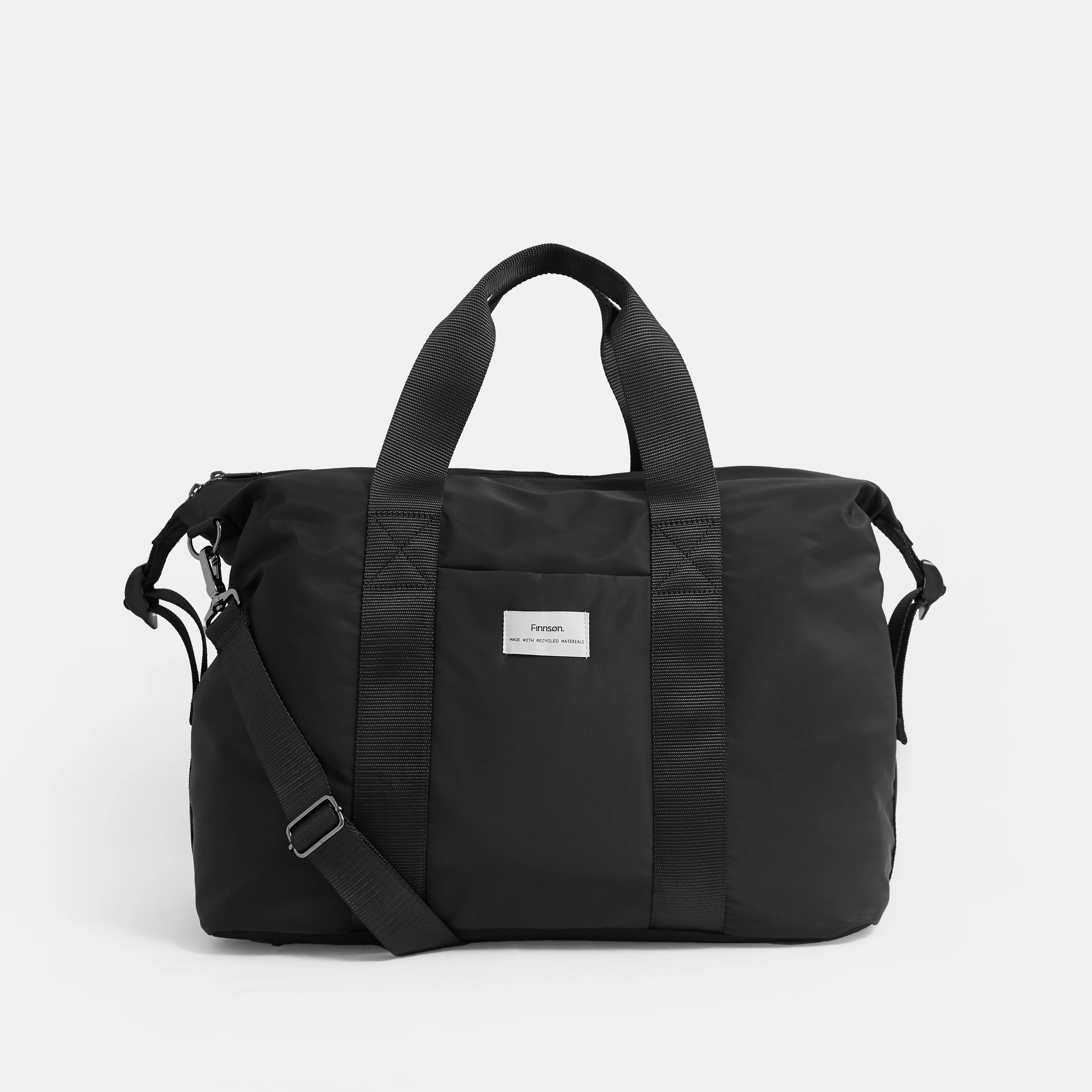 Ida Eco Holdall Baby Hospital Change Bag with Black Change Mat (Black) - Image 14