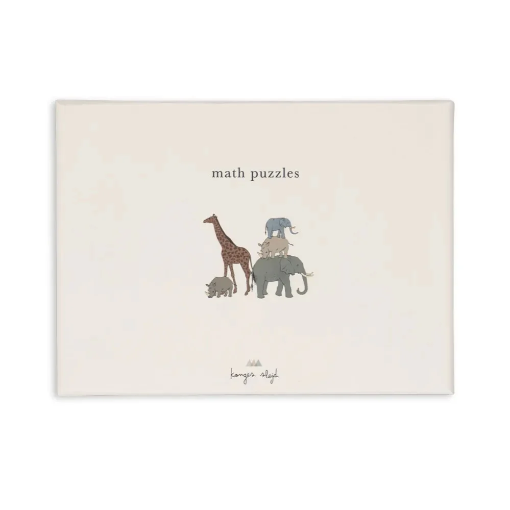 Illustrated Boxed Maths Cards Puzzle - Image 2