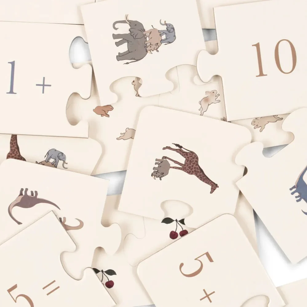 Illustrated Boxed Maths Cards Puzzle - Image 3