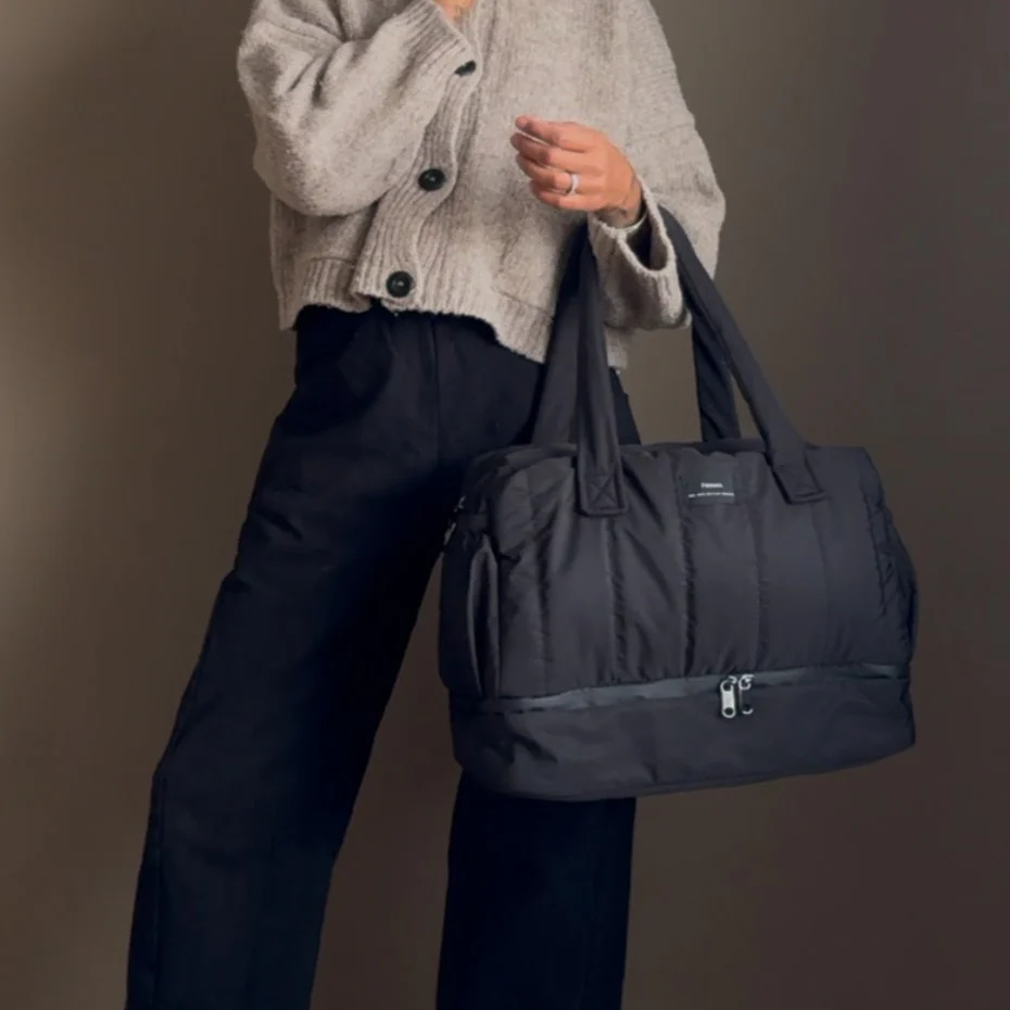 Innes Eco Changing Holdall with Changing Mat (Black) - Image 4