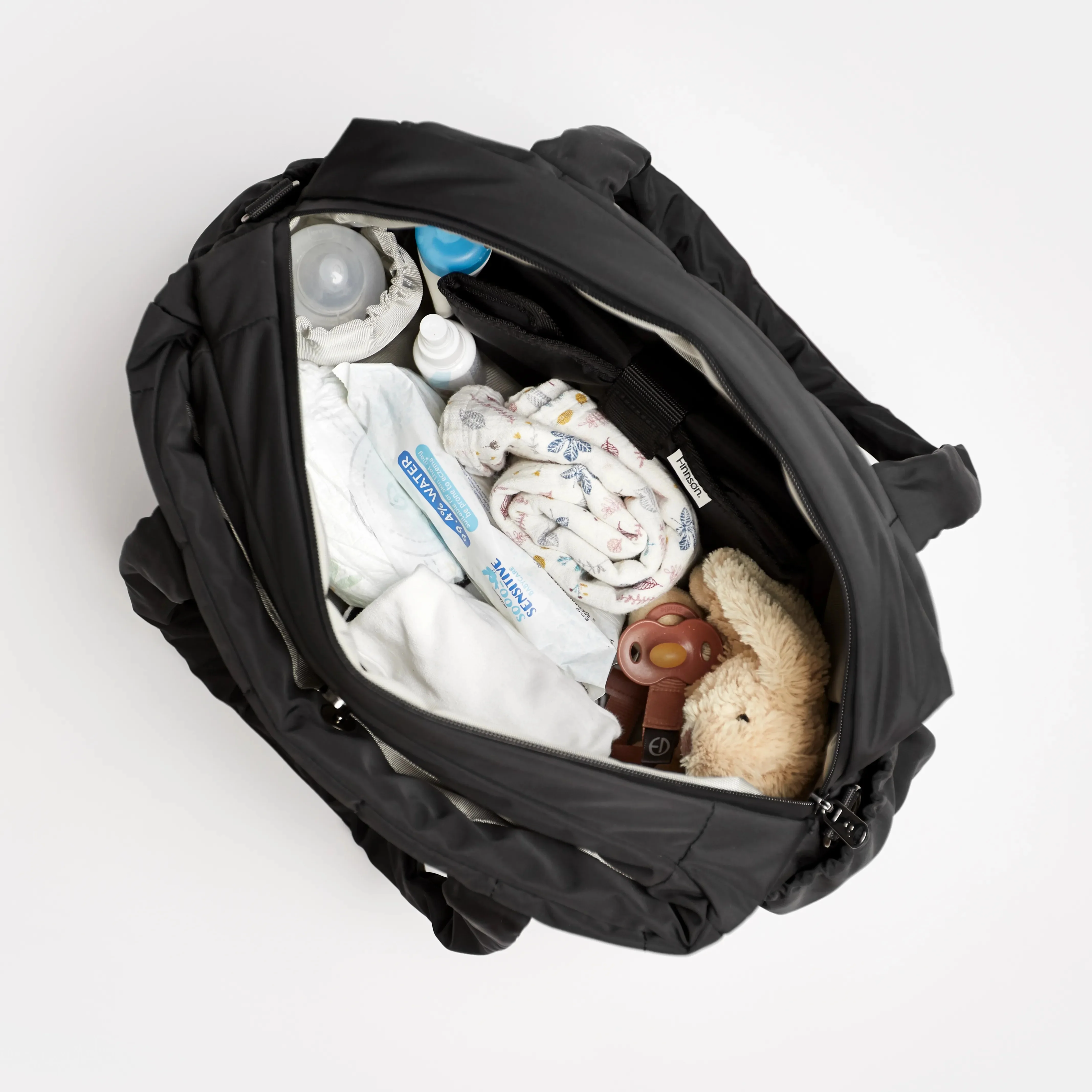 Innes Eco Changing Holdall with Changing Mat (Black) - Image 5