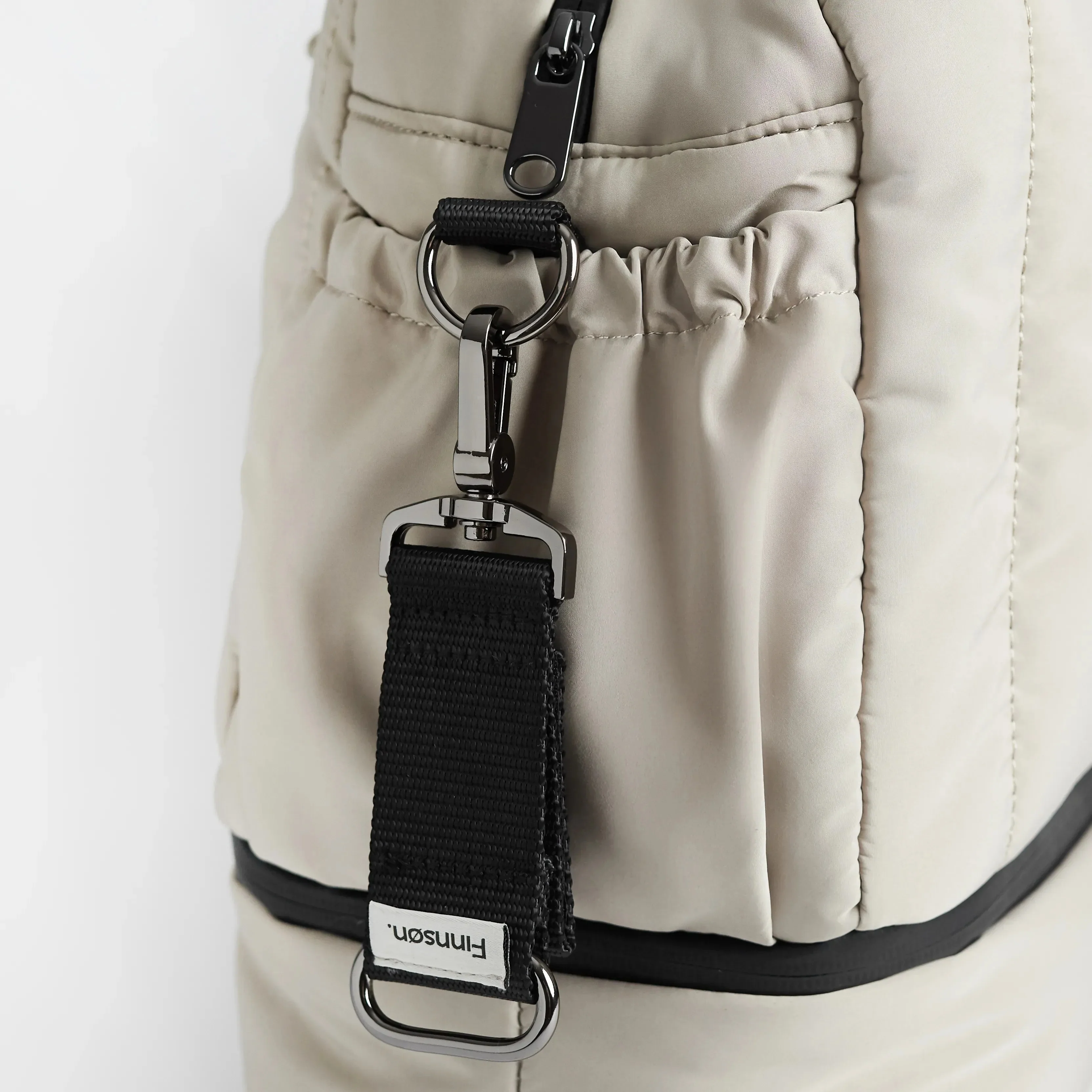 Innes Eco Quilted Changing Bag With Changing Mat (Taupe) - Image 6