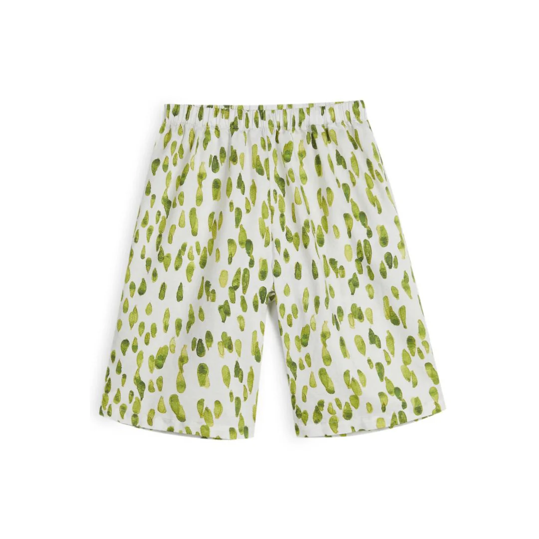 Jinbei Printed Kimono Shirt and Shorts Set (Drops) - Image 4