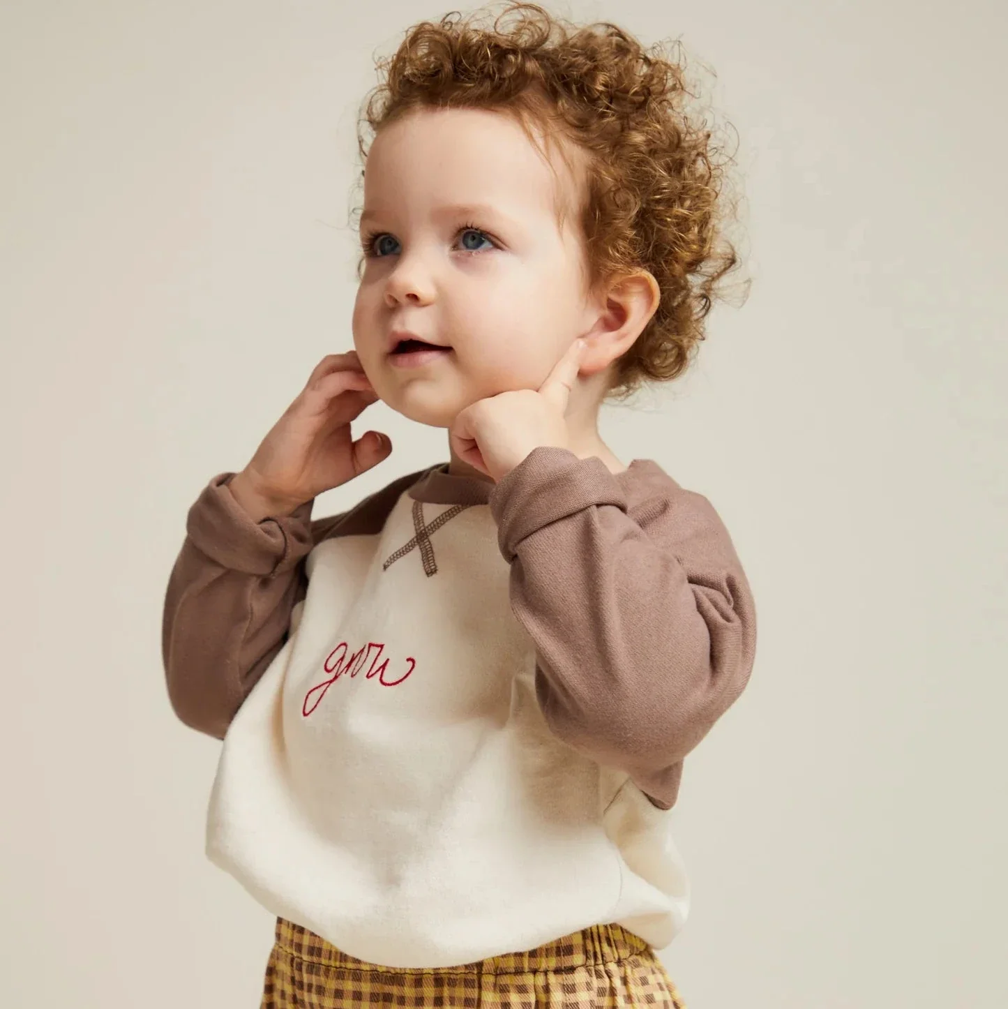 Jude Raglan Grow Cotton Long Sleeve Tee - Image 4