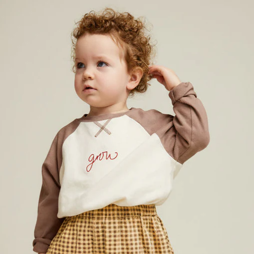 Jude Raglan Grow Cotton Long Sleeve Tee - Image 5
