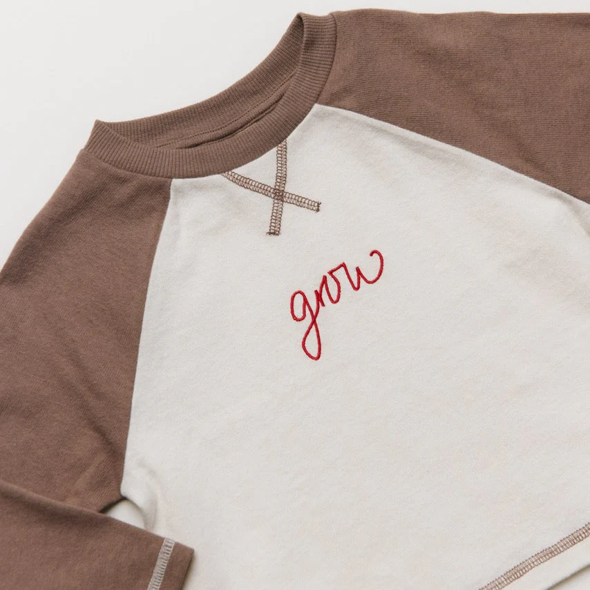 Jude Raglan Grow Cotton Long Sleeve Tee - Image 6